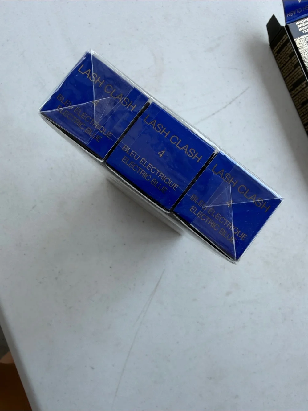 Pack of 3 YSL  Lash Clash Extreme Volume Mascara - electrique blue #4